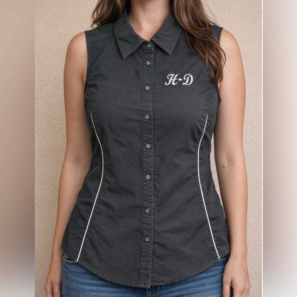 Women’s Harley Davidson vest GUC size medium